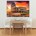 Puzzle 1000 Pecas Por Do Sol Em Roma  - Clementoni